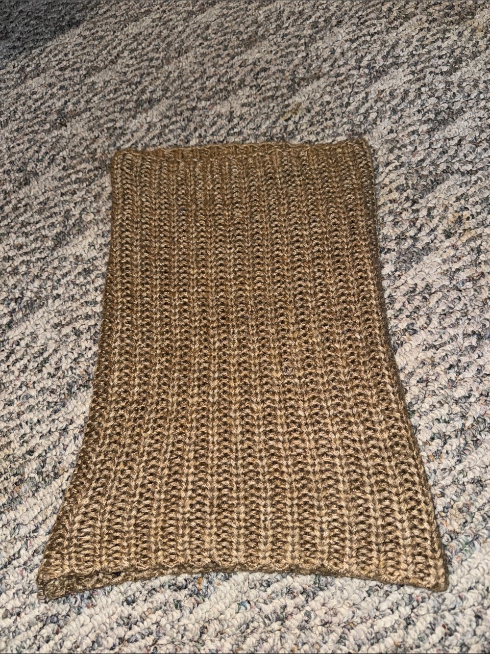 H&M Brown Knit Scarf